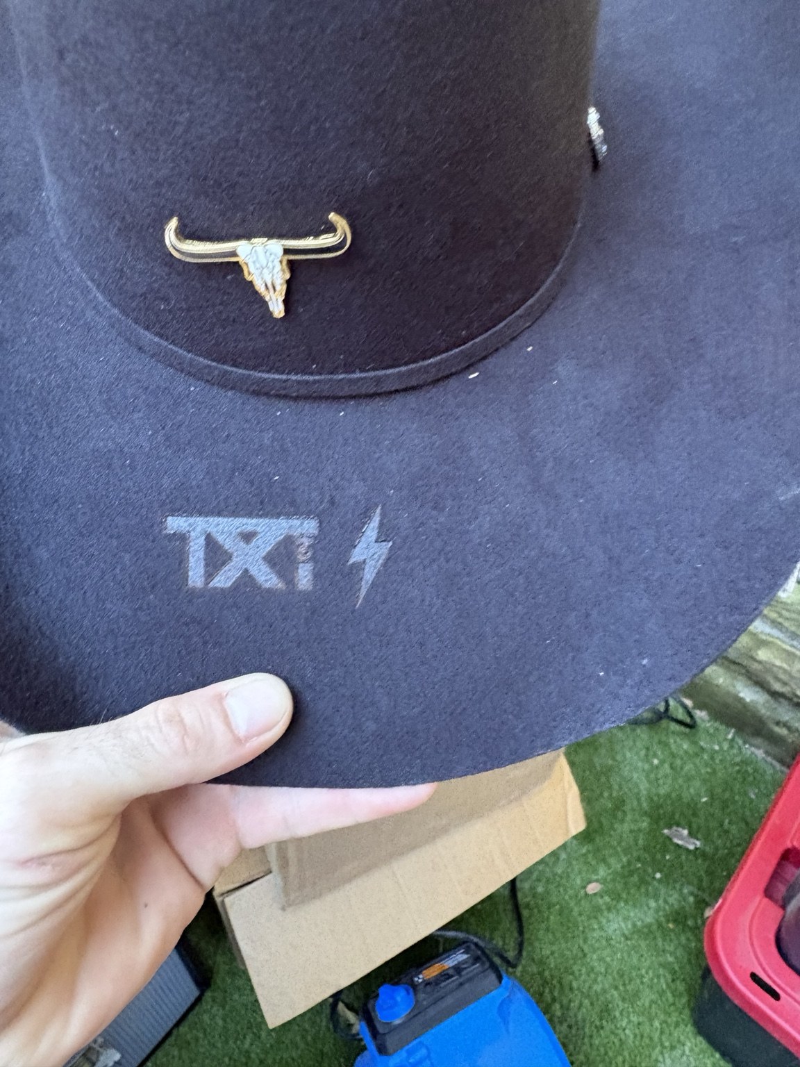 Custom hat — IMG_1307